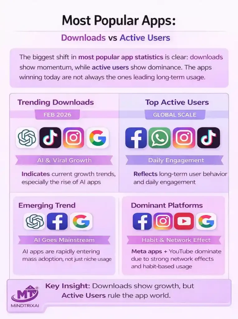 Most-popular-apps- downloads-vs-users