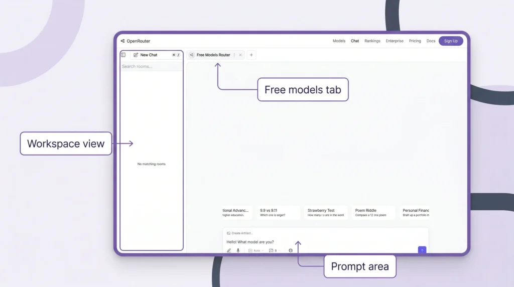 OpenRouter-Free-Models-Router-selected-screenshot